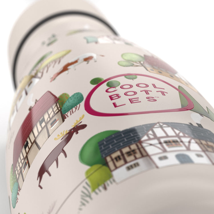 COOL BOTTLES. Kids water bottle Tudor Village 350ml