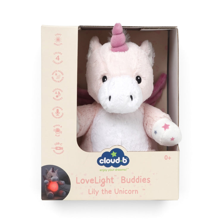 CLOUD B. LoveLight™ Buddies - Lily the Unicorn™