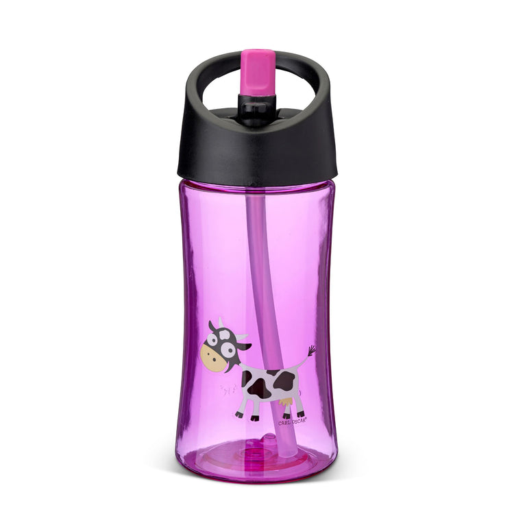 CARL OSCAR. Water Bottle 350ml - Purple-Cow