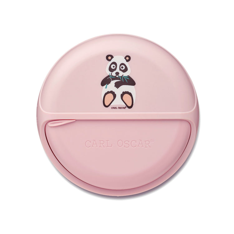 CARL OSCAR. MiniDISC™ Lunch box O12cm Panda - Pink