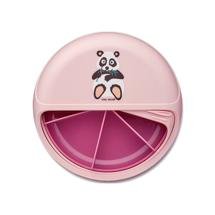 CARL OSCAR. MiniDISC™ Lunch box O12cm Panda - Pink