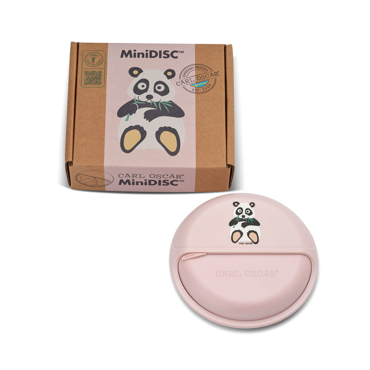 CARL OSCAR. MiniDISC™ Lunch box O12cm Panda - Pink