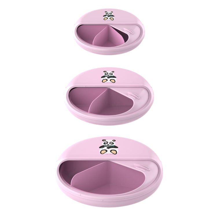 CARL OSCAR. MiniDISC™ Lunch box O12cm Panda - Pink