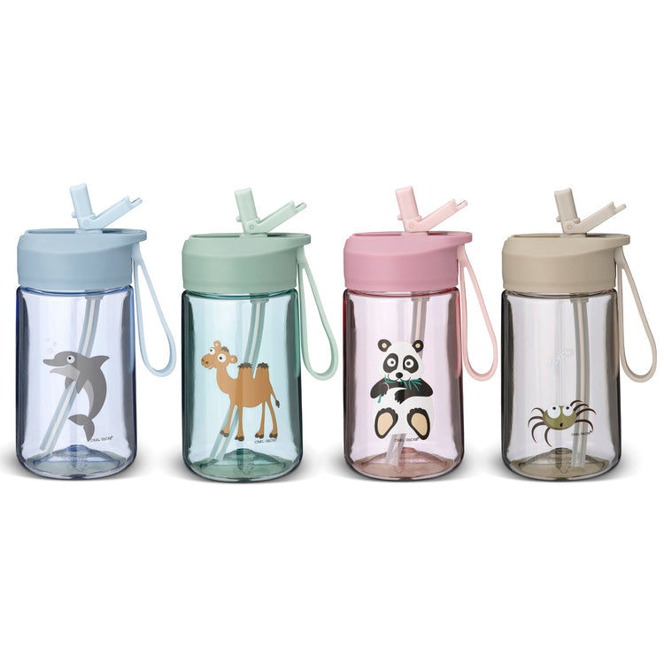 CARL OSCAR. HydraFlip™ water bottle 400ml Spider - Greige