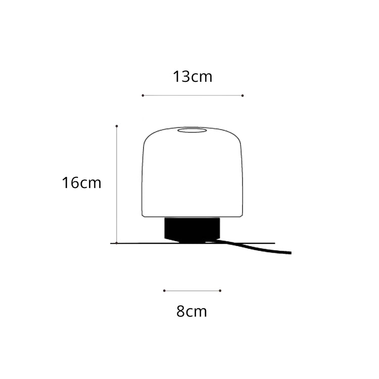 LA CASE DE COUSIN PAUL. Sable Madison table lamp