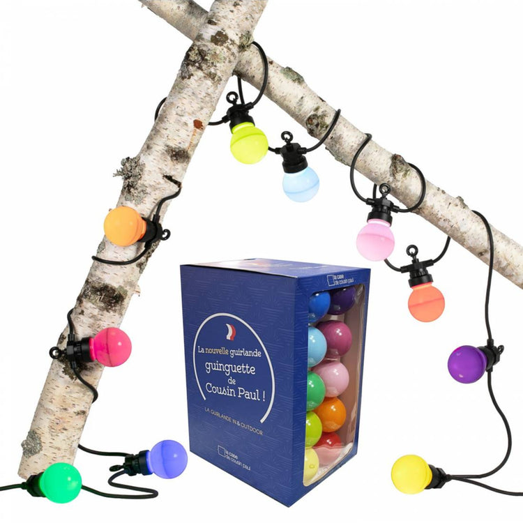 LA CASE DE COUSIN PAUL. Bahia new Guinguette string light - 5m