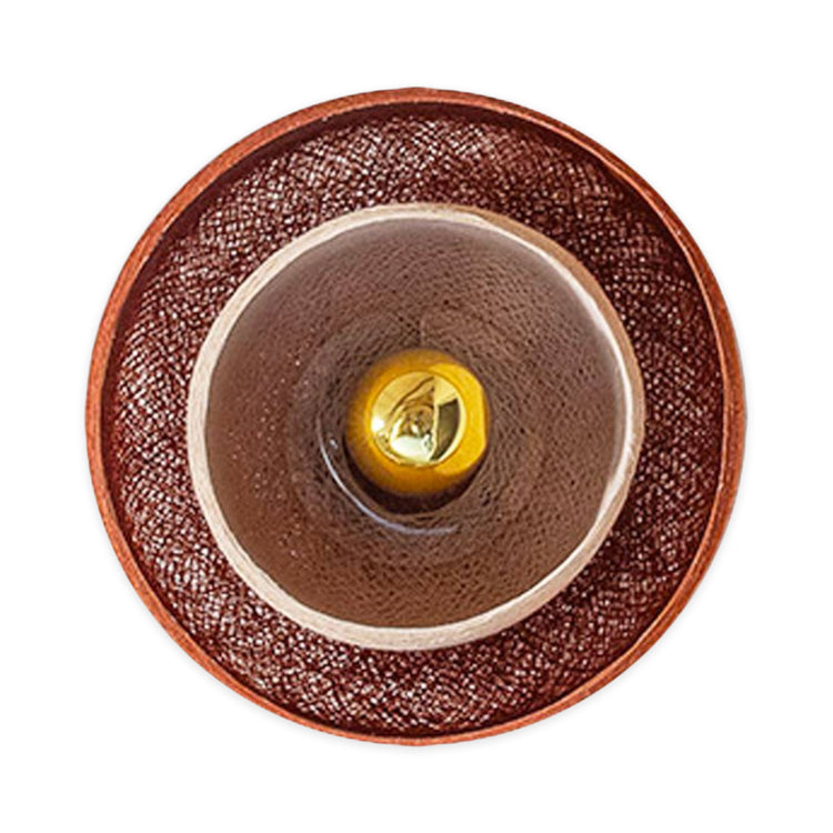 LA CASE DE COUSIN PAUL. Tulipe Magnetic Wall Light - Havana and Nude
