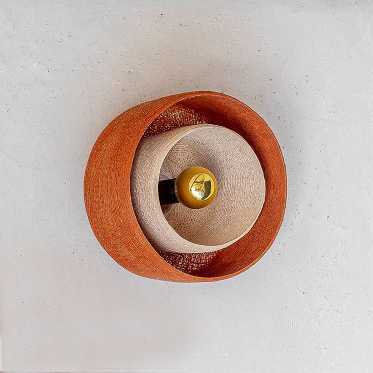 LA CASE DE COUSIN PAUL. Tulipe Magnetic Wall Light - Havana and Nude