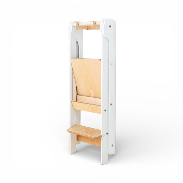 Duck Woodworks. Folding kitchen tower white