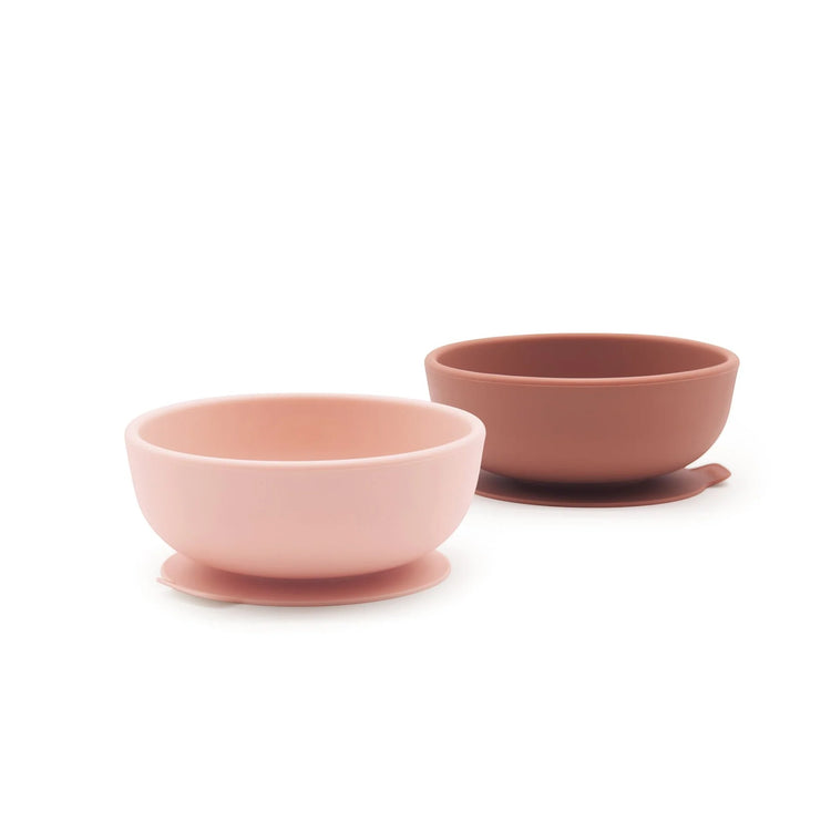 EKOBO. Silicone Suction Bowl - Terracotta