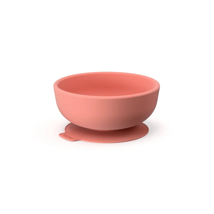EKOBO. Silicone Suction Bowl - Coral