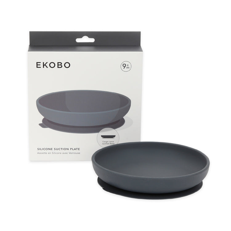 EKOBO. Silicone Suction Plate - Storm