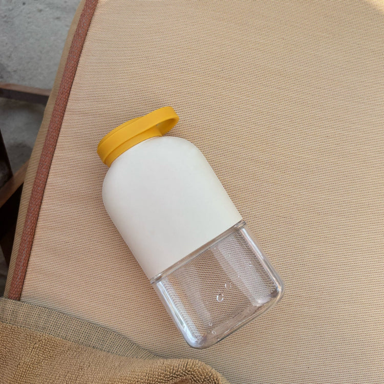 EKOBO. Παγούρι Tritan Slim 350ml - Ivory / Mimosa