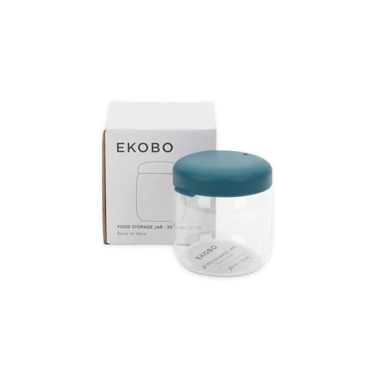 EKOBO. Γυάλινο δοχείο αποθήκευσης 350ml - Blue Abyss