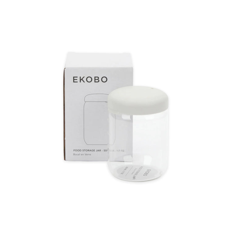 EKOBO. Γυάλινο δοχείο αποθήκευσης 500ml - Cloud