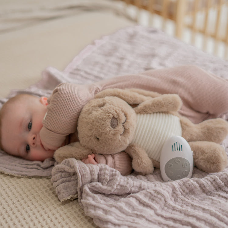 FLOW. Milo - Rechargeable heartbeat comforter (brown)