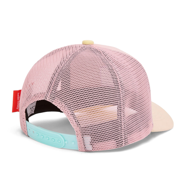 HELLO HOSSY. Καπέλο τζόκευ παιδικό Mini Powder Pink
