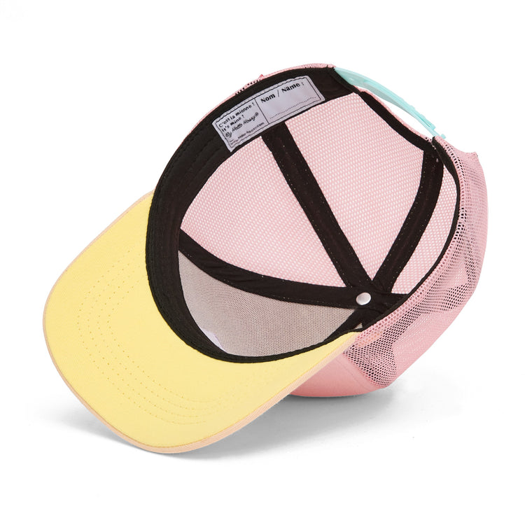 HELLO HOSSY. Καπέλο τζόκευ παιδικό Mini Powder Pink
