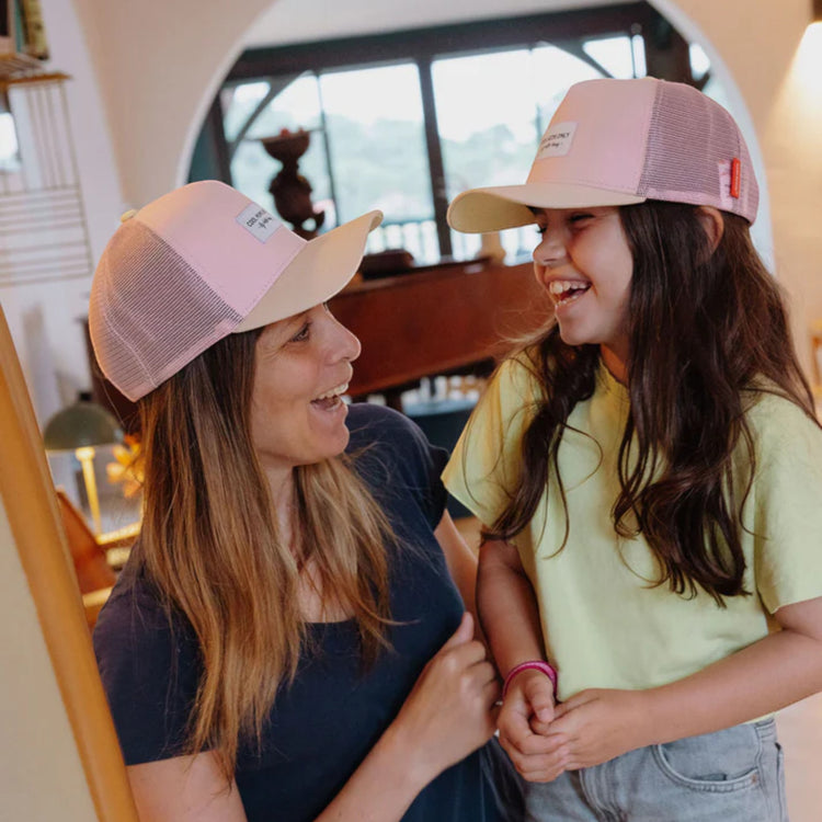 HELLO HOSSY. Καπέλο τζόκευ μαμάς Mini Powder Pink