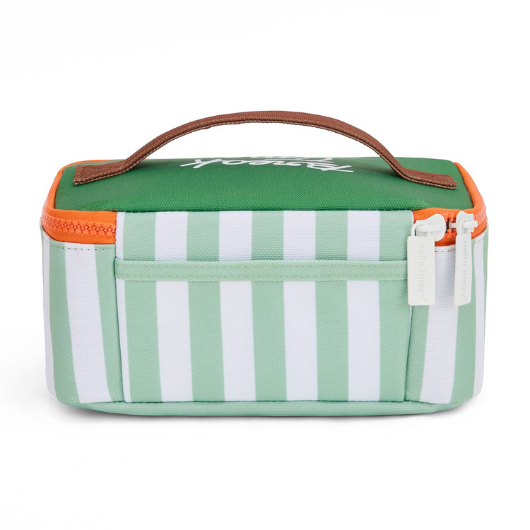 HELLO HOSSY. Τσάντα μεταφοράς φαγητού Green Stripes