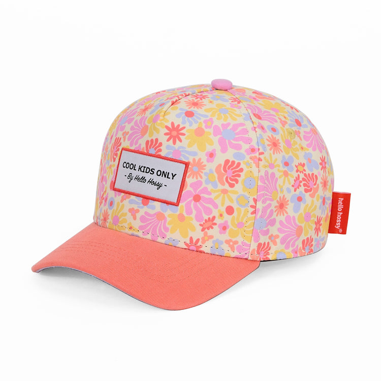 HELLO HOSSY. Retro Flowers mum cap