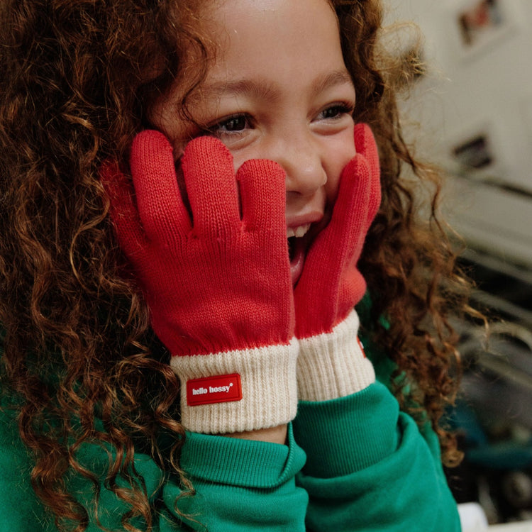 HELLO HOSSY. Gloves Handy Framboise