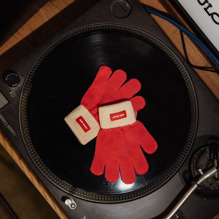 HELLO HOSSY. Gloves Handy Framboise
