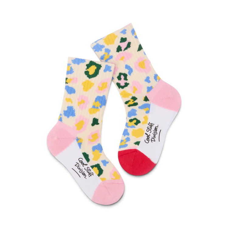 HELLO HOSSY. 4 Pack Socks Leopard