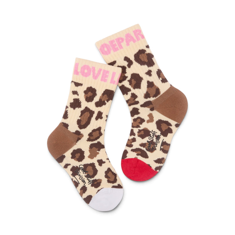 HELLO HOSSY. 4 Pack Socks Leopard