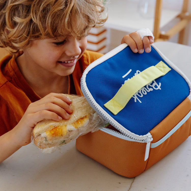 HELLO HOSSY. Mini Blue Canyon Lunch Bag
