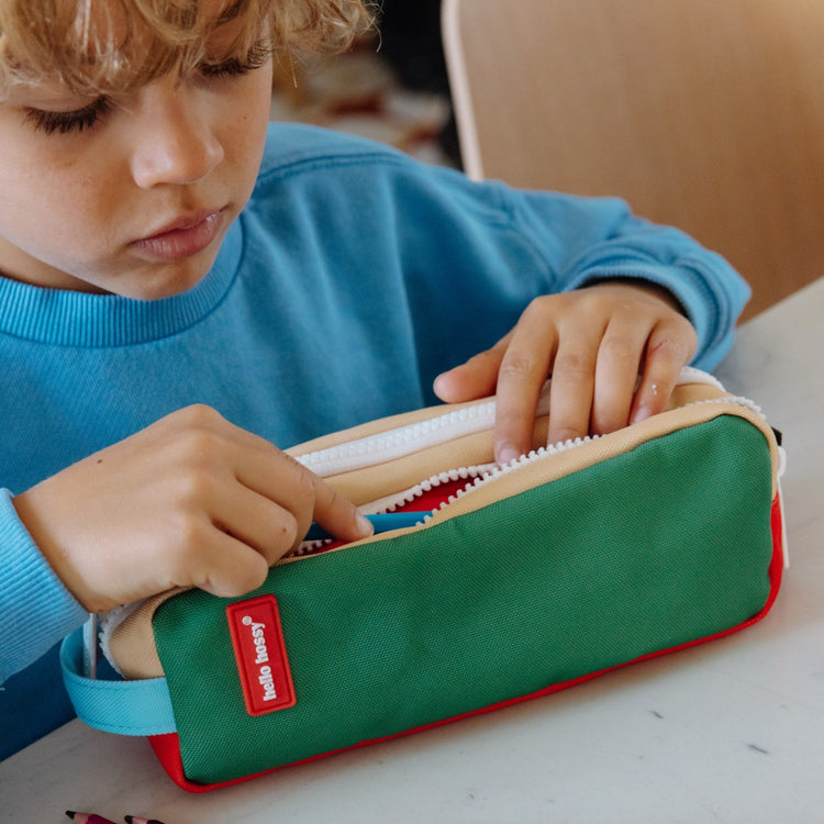 HELLO HOSSY. Mini Green Lake Pencil Case