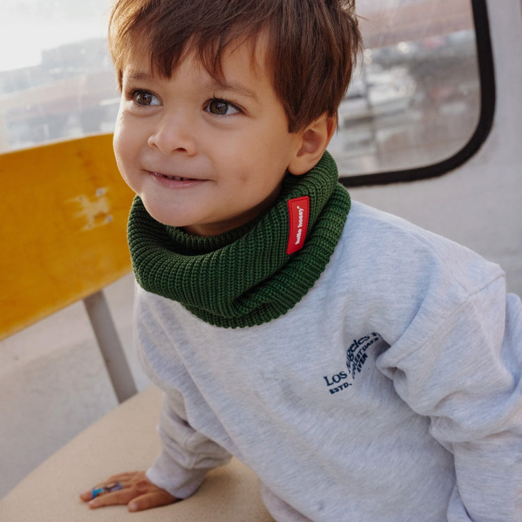 HELLO HOSSY. Cocoon Mossy Snood