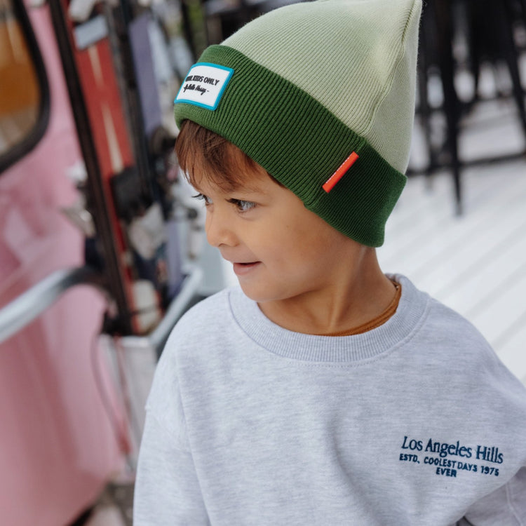 HELLO HOSSY. Urban Mossy beanie