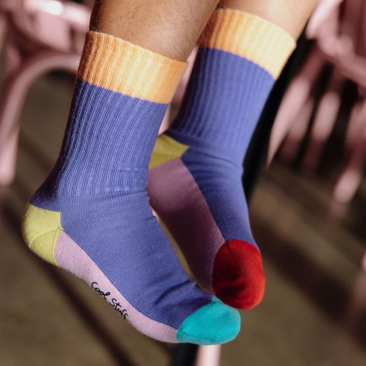 HELLO HOSSY. Σετ 4 ζευγάρια κάλτσες Mini Color Pop