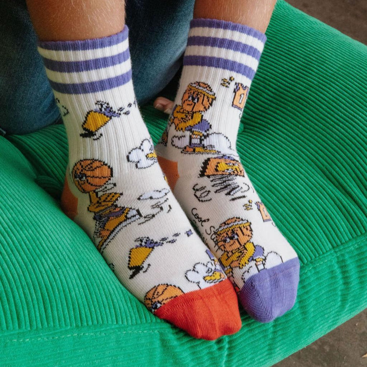 HELLO HOSSY. 4 Pack Socks Game On