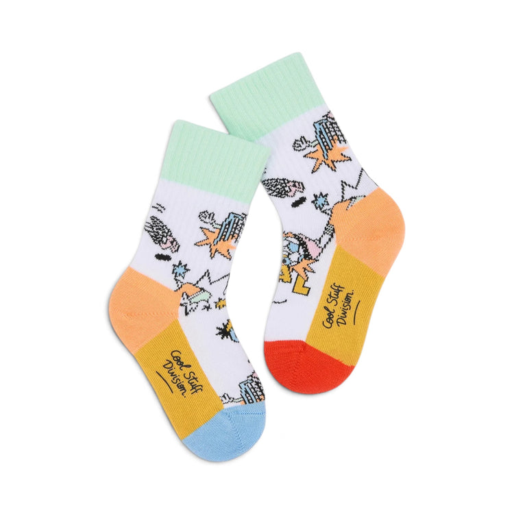 HELLO HOSSY. 4 Pack Socks Game On