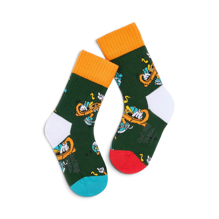 HELLO HOSSY. 3 Pack Socks Happy Beats