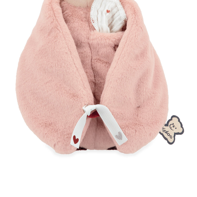 COMPLICES. Kissing plush Penguin Pink