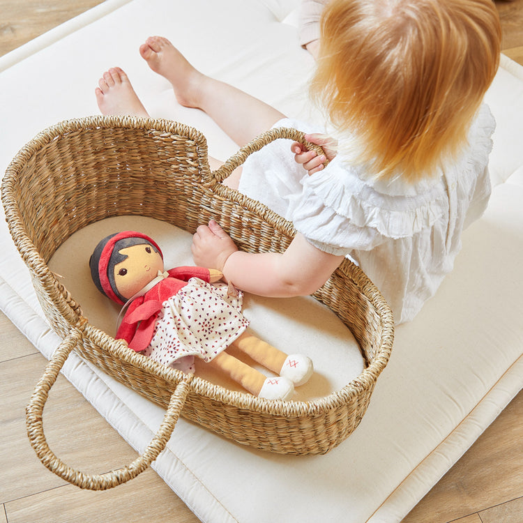 TENDRESSE. My first fabric doll Emilie - 32cm