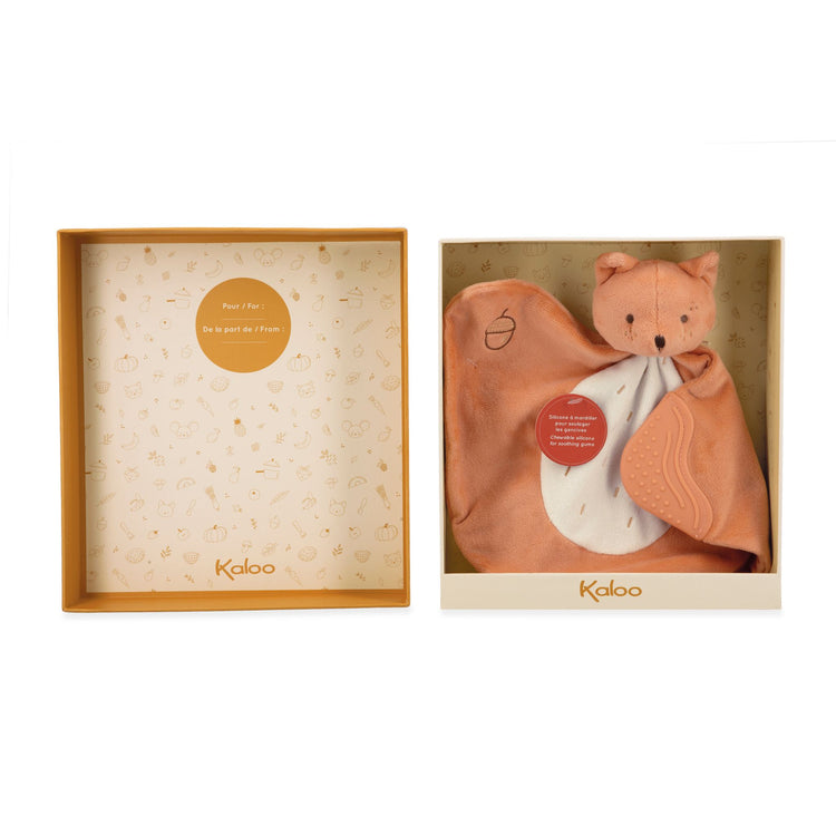 GRIGNOTI. Squirrel teether doudou