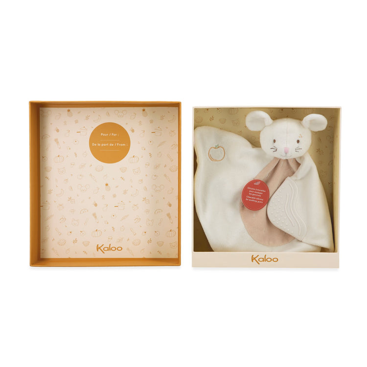 GRIGNOTI. Mouse teether doudou