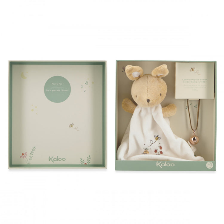 PETITES CHANSONS. Bola and rabbit comforter box