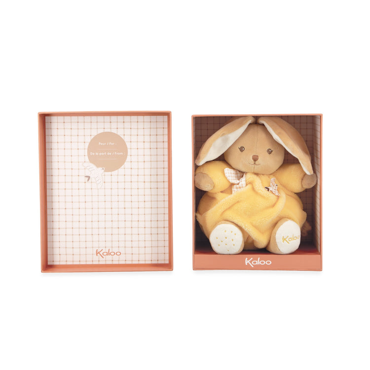 INTEMPOREL. Patapouf rabbit soft toy - Yellow 17cm
