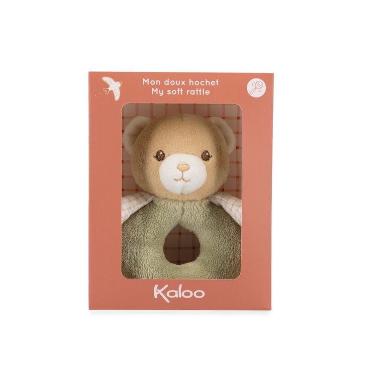 INTEMPOREL. My soft bear rattle green