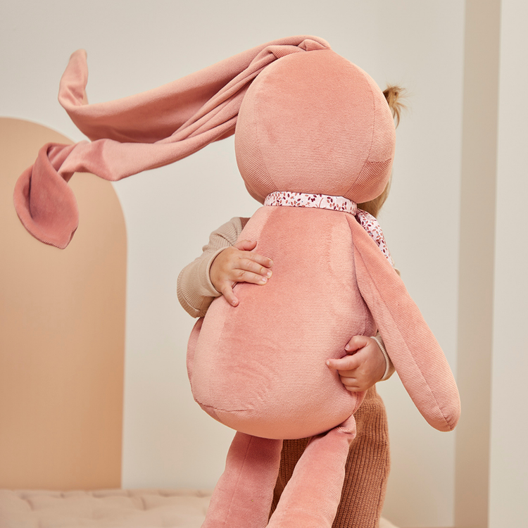 LAPINOO. Υφασμάτινο κουνελάκι γίγας Terracotta - 80 εκ.