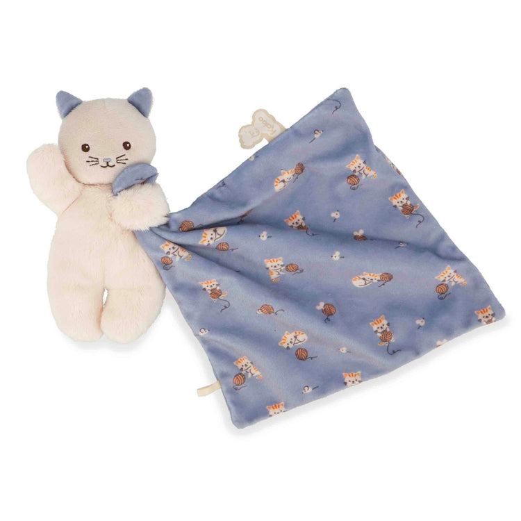 CARRE DOUCEUR. Doudou cat lilac