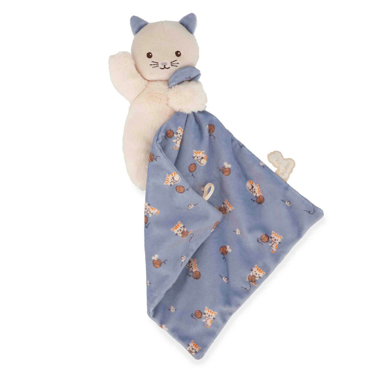 CARRE DOUCEUR. Doudou cat lilac