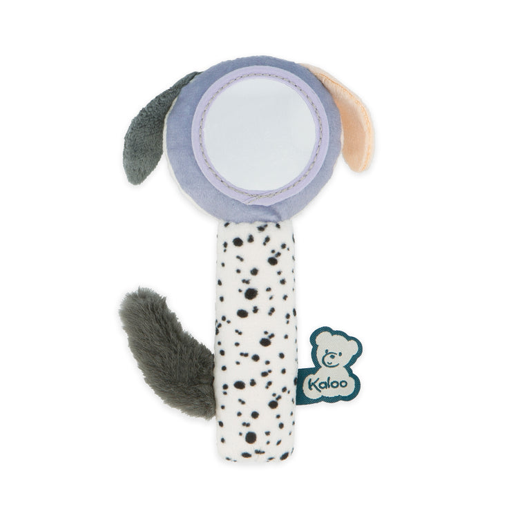 STIMULI. My puppy mirror rattle