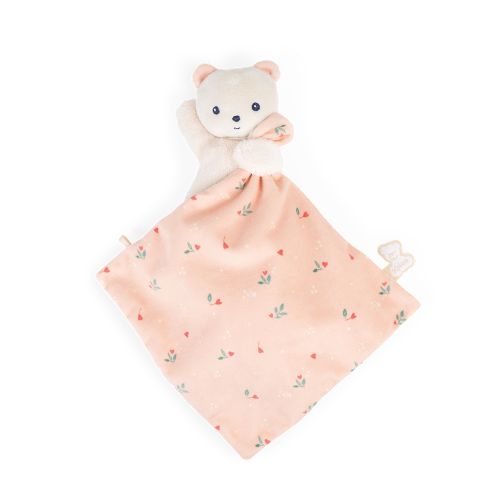CARRE DOUCEUR. Doudou bear Leaves of Love 18cm