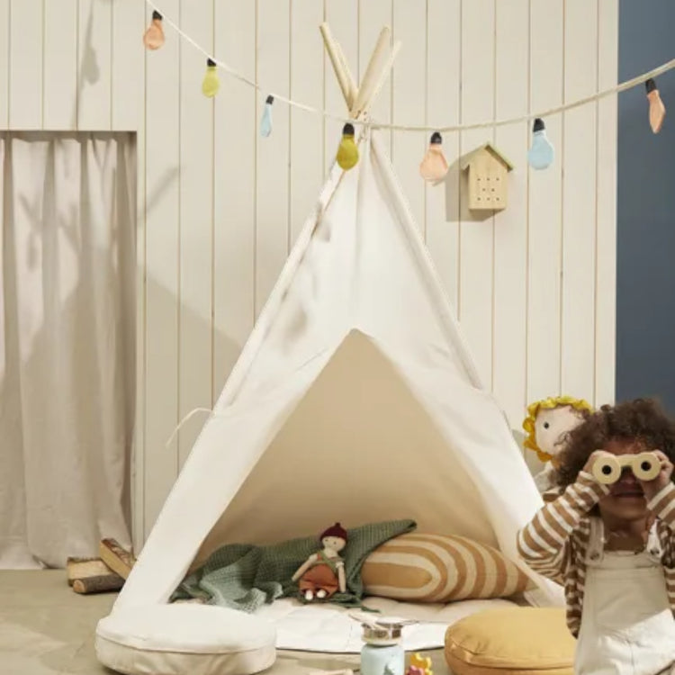 KIDS CONCEPT. Tipi tent off white